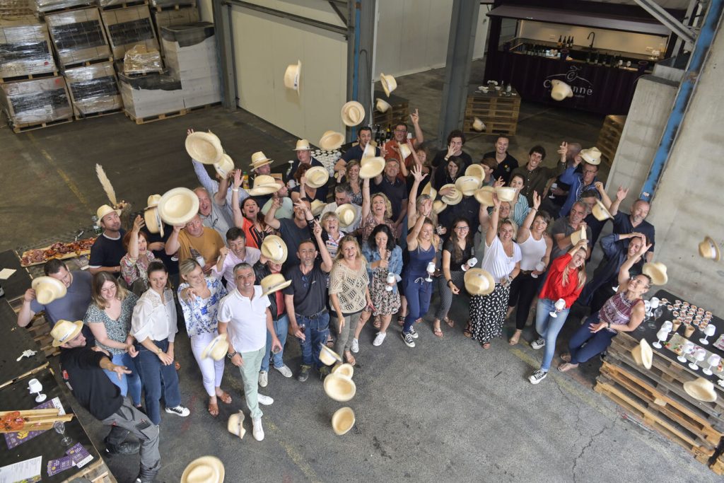 embouteillage vin vaucluse repas vendanges portes ouvertes