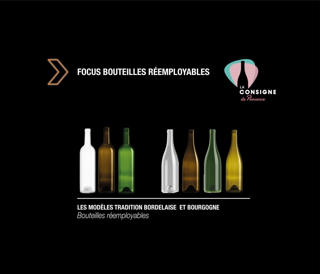 emballage bouteille de vin vaucluse bouteilles réemployables